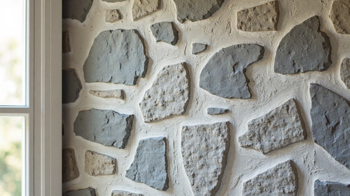 jak uzyskać efekt kamienia na ścianie