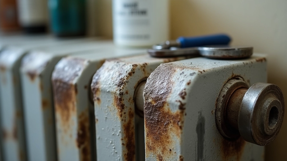 Jak wyczyścić grzejnik z kamienia