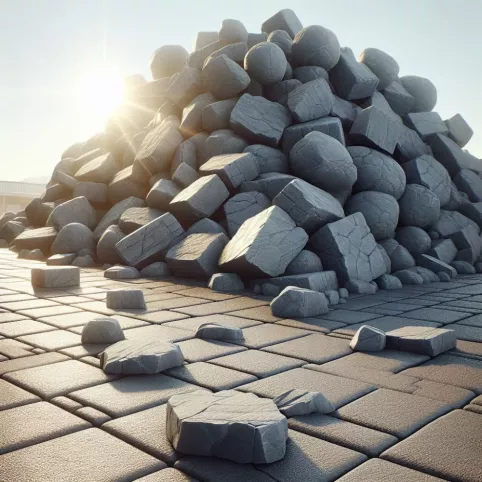 Tona kamienia na podjazd