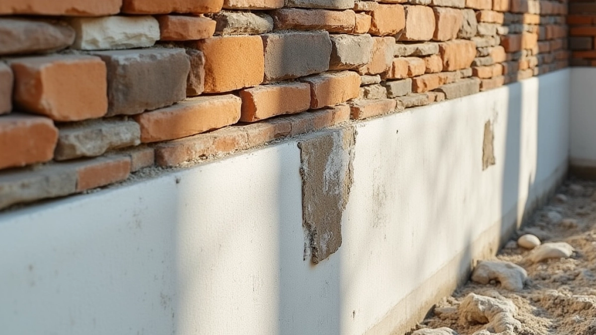 Układanie kamienia elewacyjnego na styropianie